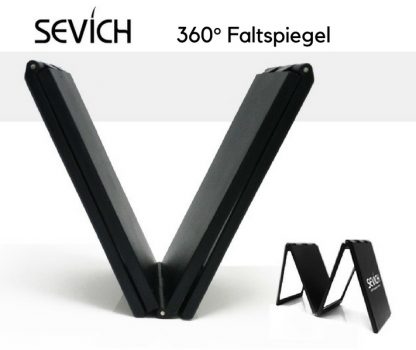 Faltbarer Spiegel 360° - Makeup Spiegel – Bild 4